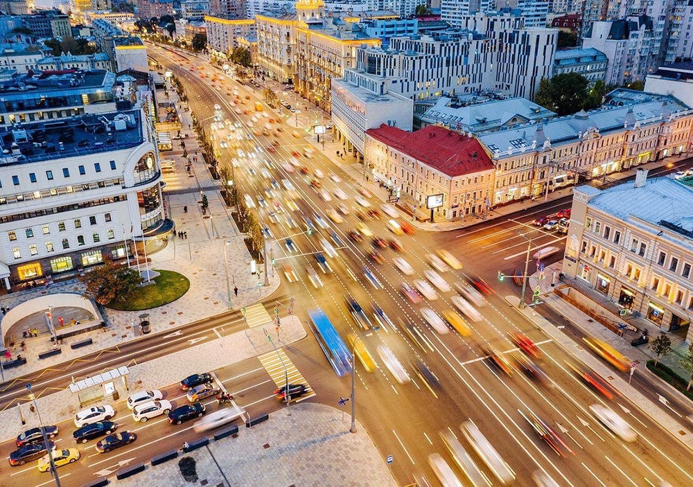 В Москве значительно снизилось количество серьезных ДТП