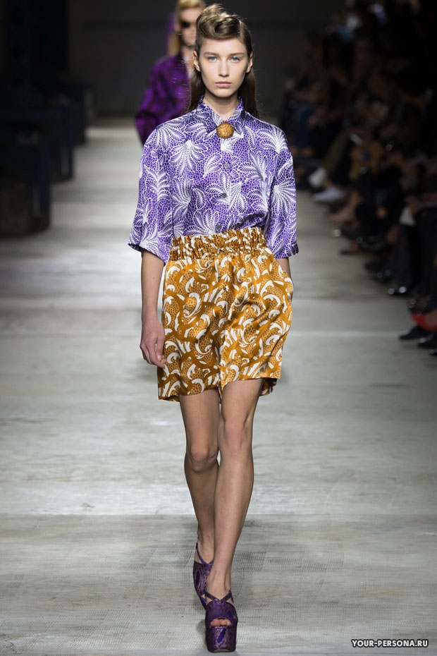 Dries Van Noten. Коллекция весна-лето 2016