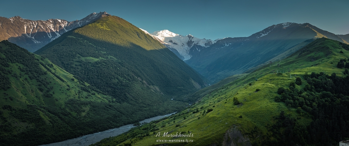 Кармадонское ущелье, Сергей Бодров, Колка, ледник