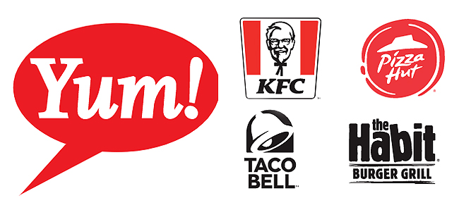 Yum brand's. Yum brands логотип. KFC Россия. KFC уходит из России. KFC pizza Hut.