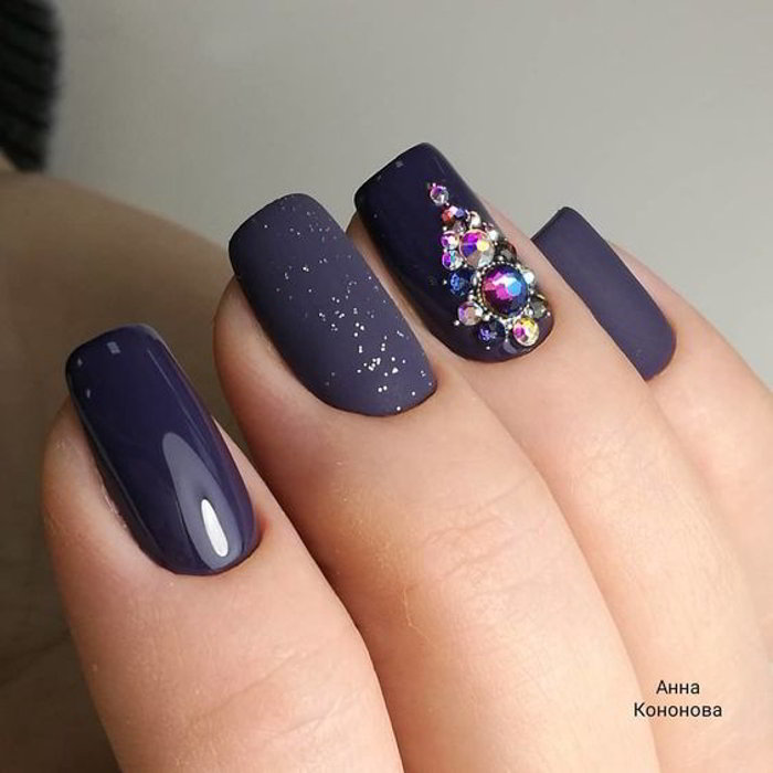 Самые красивые и модные варианты маникюра для зимы 2019 2019