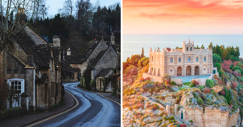 25 маленьких уютных городов Европы