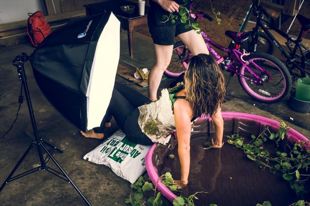 За кадром гламурной фотографии  