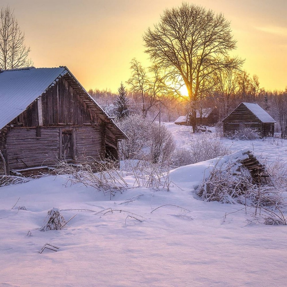 Сказки Севера: зимняя природа на снимках Андрея Базанова зима,пейзажи,тревел-фото