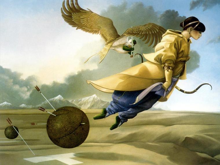 Магические картины Michael Parkes живопись