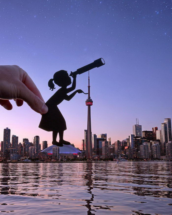 Забавные работы мастера коллажей Забавные работы мастера коллажей