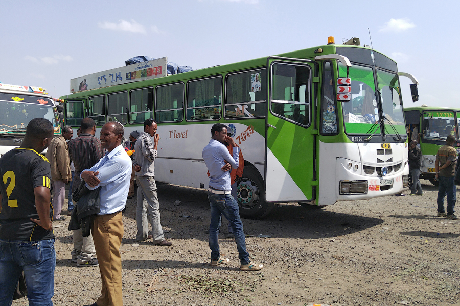 Автобус в Эфиопии