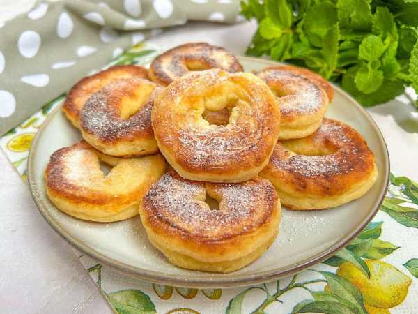 Жареные каральки из творога на сковороде (в масле), рецепт с фото