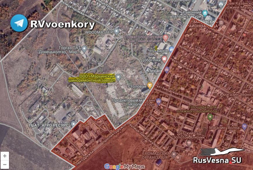 ДОНБАССКИЙ ФРОНТ: ВС РОССИИ НАСТУПАЮТ В АРТЁМОВСКЕ И МАРЬИНКЕ ДОНБАССКИЙ ФРОНТ: ВС РОССИИ НАСТУПАЮТ В АРТЁМОВСКЕ И МАРЬИНКЕ 