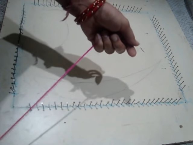 Очень простой и красивый коврик из пряжи без вязания Очень простой и красивый коврик из пряжи без вязания рукоделие