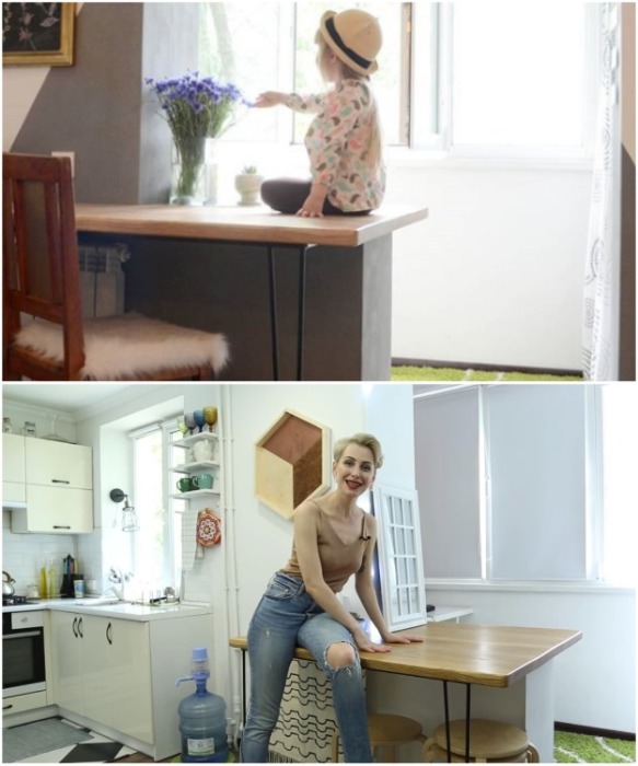 Блогерша переделала свою малогабаритную «хрущевку» в стильное и удобное жилище блоггеры,интерьер и дизайн,ремонт и строительство,социальные сети