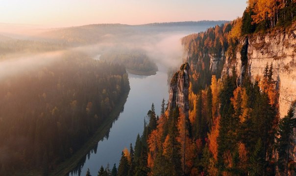 Пермский край, р. Усьва, Россия природа, россия, факты