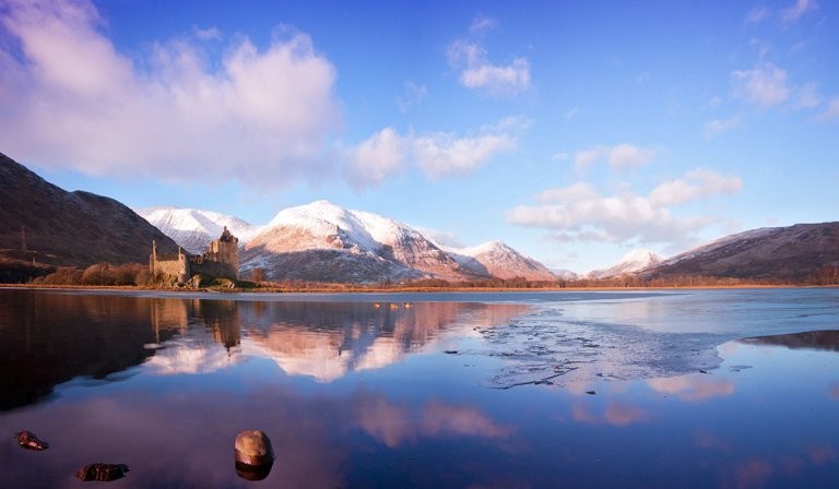 Озеро Лох-Эйв и замок Килхурн Rough Guide, голосование, канада, конкурс, куда поехать, опрос, самые красивые страны, шотландия
