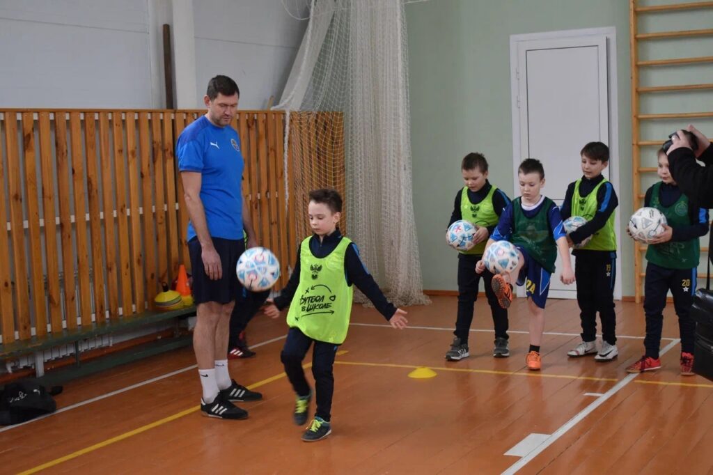 Рязанская область участвует в федеральном проекте «Футбол в школе»