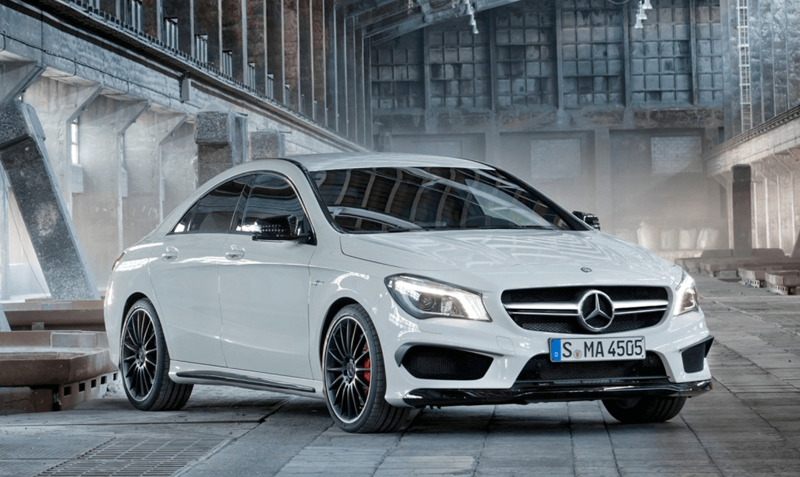 Mercedes-Benz AMG CLA45 авто, факты