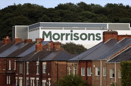 A view of a Morrisons supermarket in Birtley, Britain August 16 2021. Picture taken August 16 2021. REUTERS/Lee Smith 