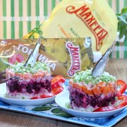 Лучший рецепт закуски  Рыбка в пруду  с горчицей и майонезом «МахеевЪ»