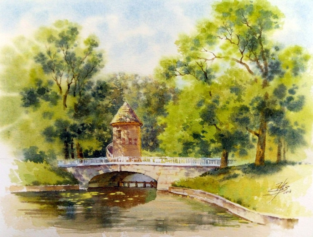 Художница Ольга Ивлева. По городам и странам Художница Ольга Ивлева. По городам и странам город