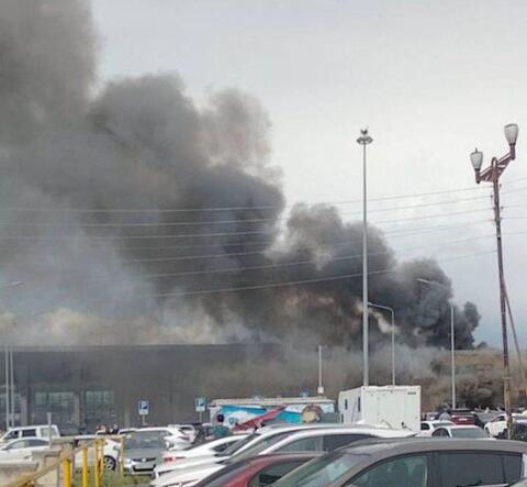 В соседнем с Кубанью регионе загорелся аэропорт