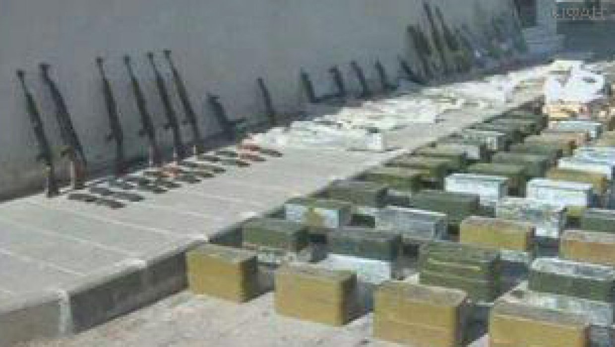 Сирия: ФАН публикует фото захваченного у террористов склада с оружием и боеприпасами
