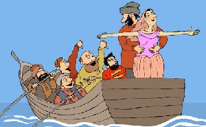 И за борт её бросает... смеётся, Разин, Степан, княжна, знает, атамана, струге, слова, Разина, весьма, которые, хмелю, голос, такая, именно, время, княжны, Будто, песне, смехом