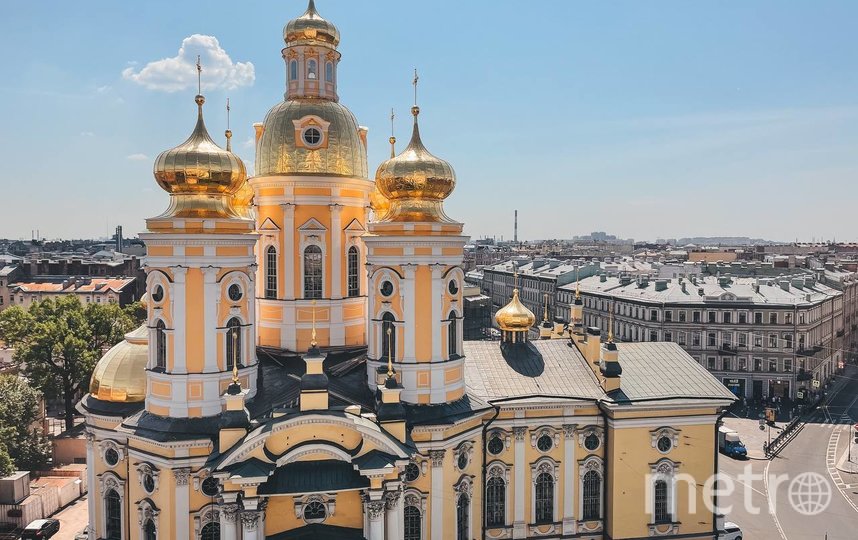 В Петербурге открылась смотровая площадка на вершине колокольни собора Владимирской иконы Божией Матери