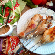 Лучший рецепт курицы-гриль в домашних условиях с маринадом МахеевЪ и соусом с майонезом, кетчупом и хреном  МахеевЪ