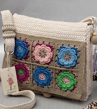 Схема сумки из мотивов