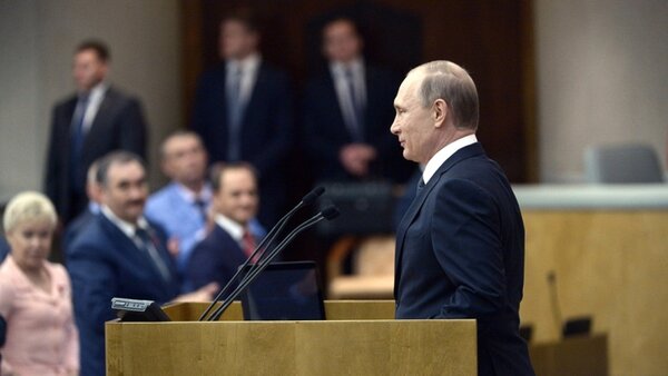 Путин дал понять, что для РФ данный вопрос особо важным не является. Снимок: пресс-служба президента РФ.