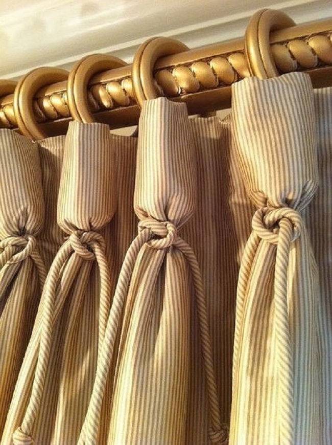 20 потрясающих способов подвешивания штор! самоделкин