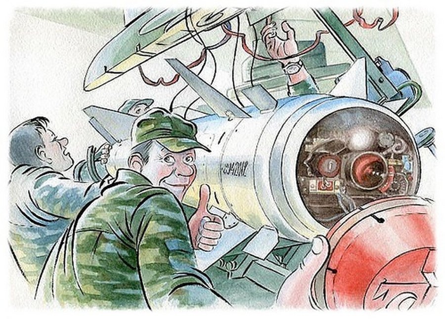 Красивая открытка, прикольные рисунки авиация