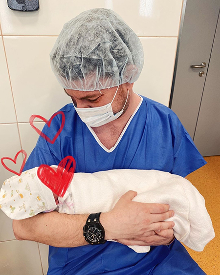 Dj Smash впервые стал отцом Дети,Дети знаменитостей