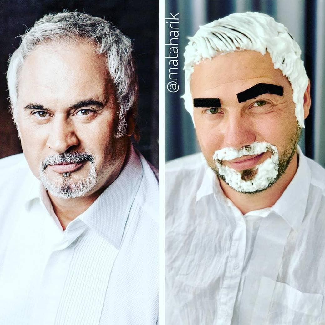 Пародист из России повторяет образы знаменитостей, используя всё, что подвернётся под руку Пародист из России повторяет образы знаменитостей, используя всё, что подвернётся под руку звезда,наши звезды,развлечение,фото,шоу,шоубиz,шоубиз