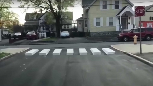 Десятилетняя девочка в США придумала, как заставить снижать скорость перед «зеброй»