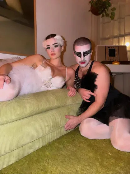 Барбара Феррейра с другом