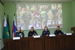 В Московской академии Следственного комитета России состоялась встреча с Героями России - участниками специальной военной операции