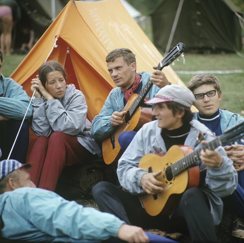 Туристы-каэспэшники, 1970-е: СССР в фото, подборка