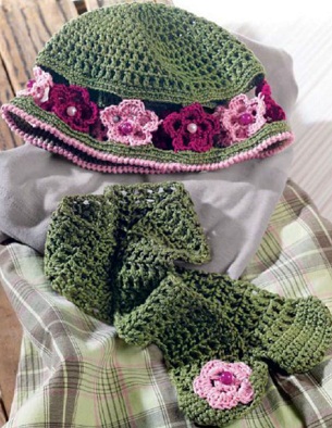 Детская шапочка и шарф