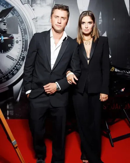 Павел Прилучный и Агата Муцениеце