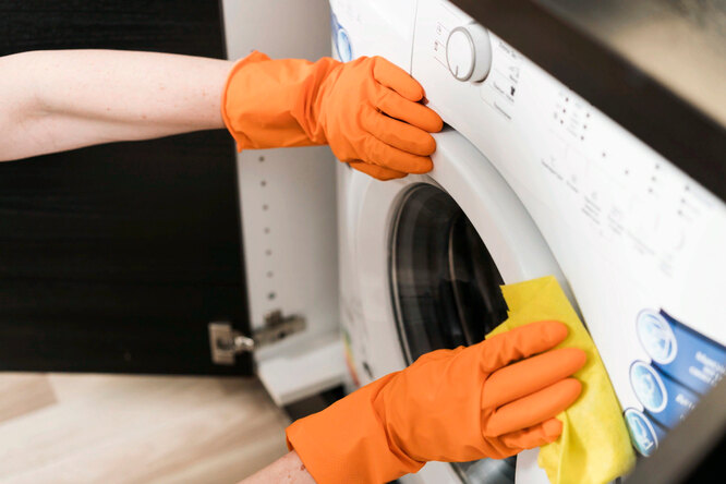 Самый быстрый способ почистить стиральную машину своими силами: через полчаса засияет как новая после, чтобы, машины, стакана, стирки, стиральной, барабана, машина, средства, чувствуете, с помощью, частей, запах, отбеливателя, резиновое, чистой, каждого, удалить, пищевой, частях