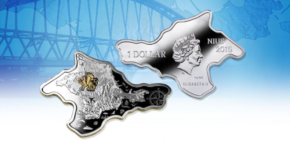 В продаже появились коллекционные доллары государства Ниуэ с российским Крымом