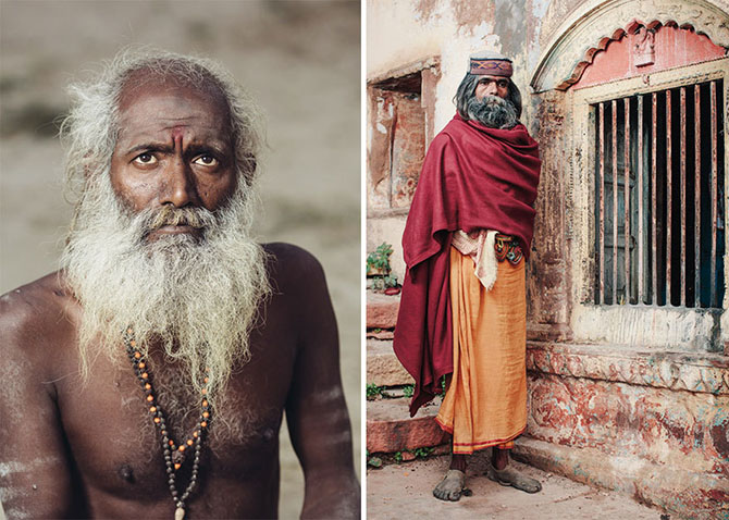 Жизнь самых почитаемых людей Индии Индия,религия,садху