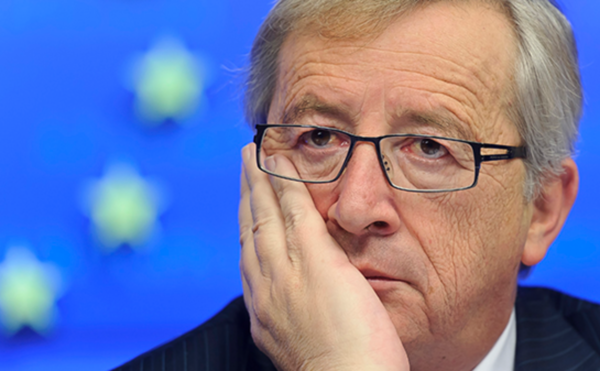 Глава Еврокомиссии Жан-Клод Юнкер в раздумьях