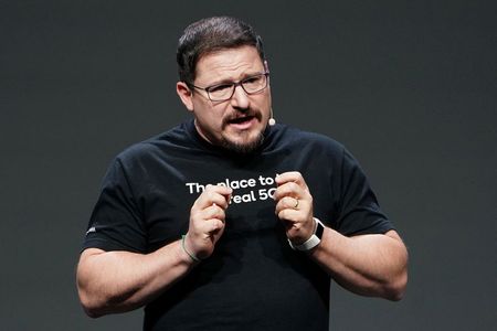 Qualcomm President Cristiano Amon is pictured during a launch event for the new OnePlus 6T in the Manhattan borough of New York, New York, U.S., October 29, 2018. REUTERS/Carlo Allegri