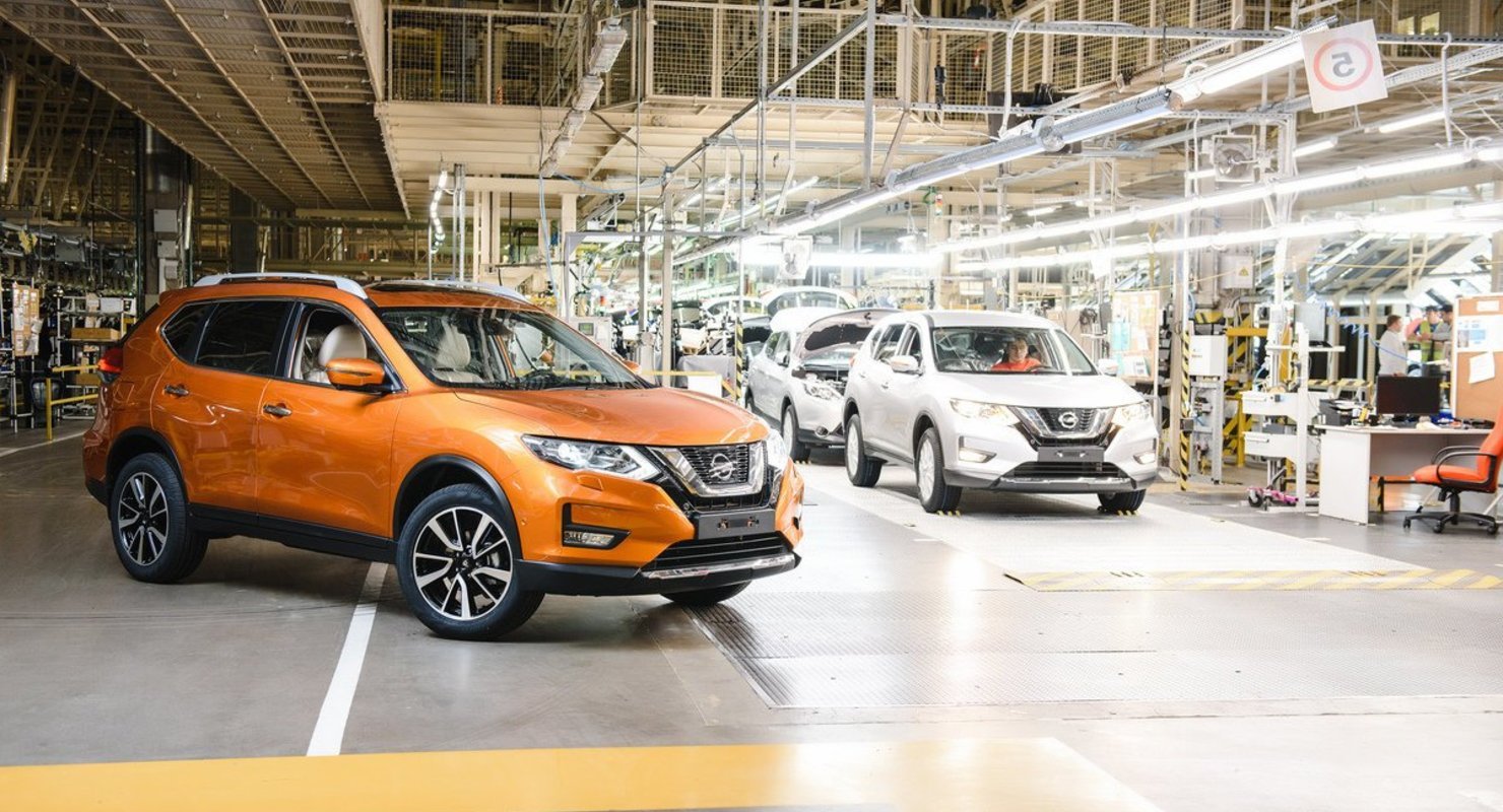 Завод Nissan в Санкт-Петербурге закрылся на каникулы