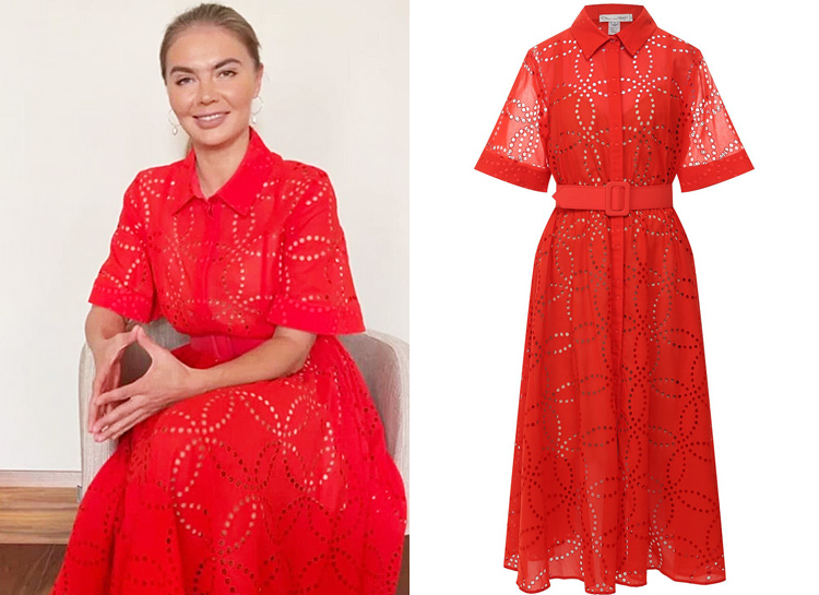 Звездная вещь: где найти красное платье, как у Алины Кабаевой Мода,Новости моды