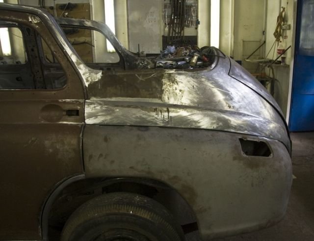 Вторая жизнь кабриолета ГАЗ-20 "Победа" авто, газ-20, история, победа, реставрация