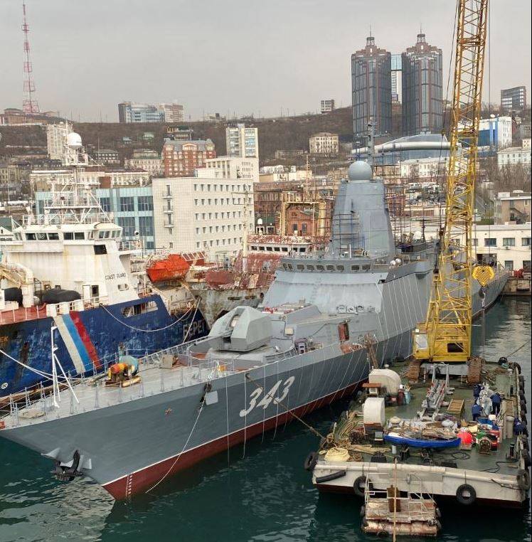 Обновление боевого состава Тихоокеанского флота в 2021 и 2022 годах вмф