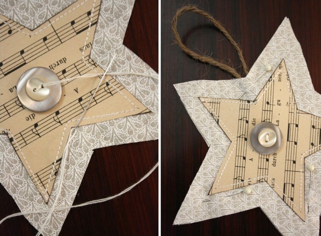DIY: 4 способа сделать новогодние украшения из бумаги своими руками декор,мастер-класс,новогодние украшения,поделки