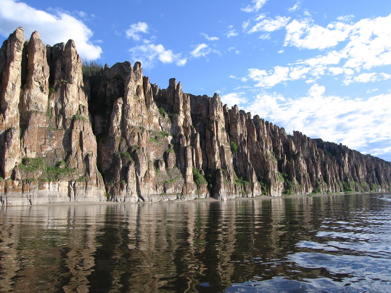 Ленские столбы. Якутия. Россия. Красивое фото